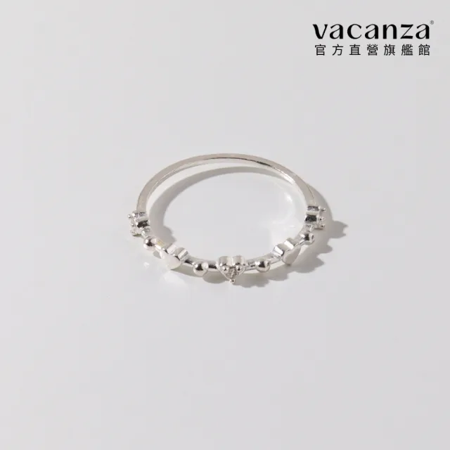 【vacanza】愛的牽引 925純銀飾品 純銀戒指 (抗過敏 情人節禮物 生日禮物)