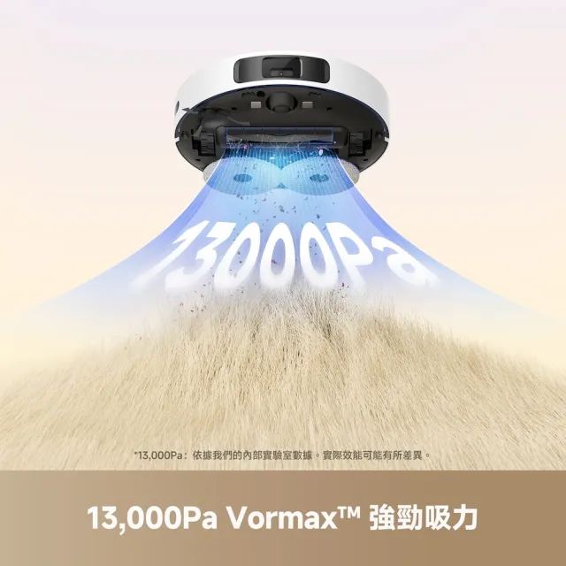 【Dreame 追覓科技】L20s Pro 3D避障掃拖機器人(13000Pa超強吸力/3D結構光+LDS精準避障)
