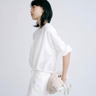 【giordano ladies】26SS 下擺抽繩上衣(02346002)