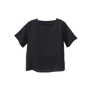 【giordano ladies】26SS 條紋印花方領上衣(02346022)