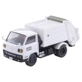 【TOMYTEC】LV-N343b Mitsubishi Fuso Canter Garbage Truck Whit（模型車）