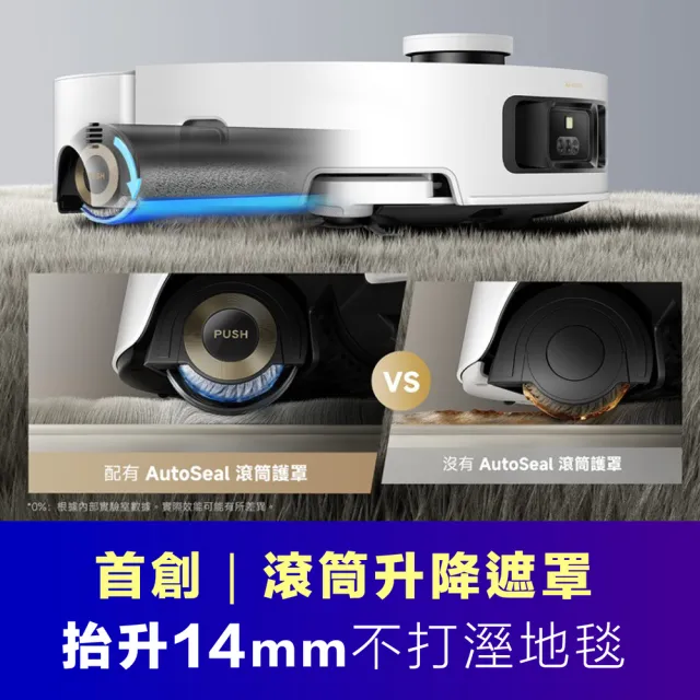 【Dreame 追覓科技】Aqua 10 Pro Roller 滾筒式活水掃拖旗艦機(全新滾筒2.0／滾筒升降遮罩／仿生機械足)