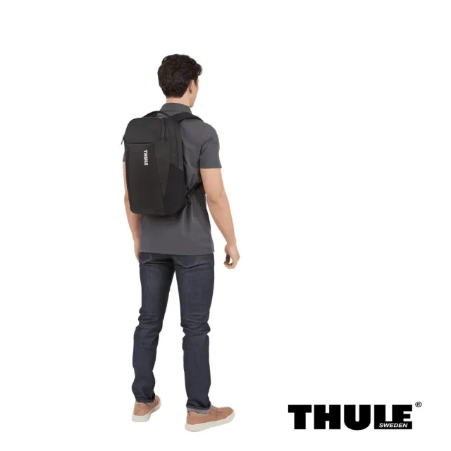 【Thule 都樂】Accent 背包 20L 黑色 (週年慶/露營/旅行/收納)