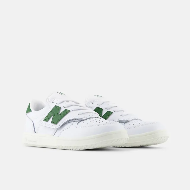 【NEW BALANCE】T500 Lace 中童 休閒鞋 復古 流行 白 綠(PHT500CC)