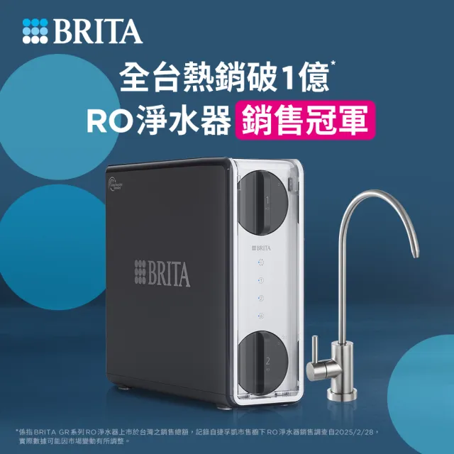 【BRITA】mypure GR 600 RO直輸淨水系統(無桶直輸)