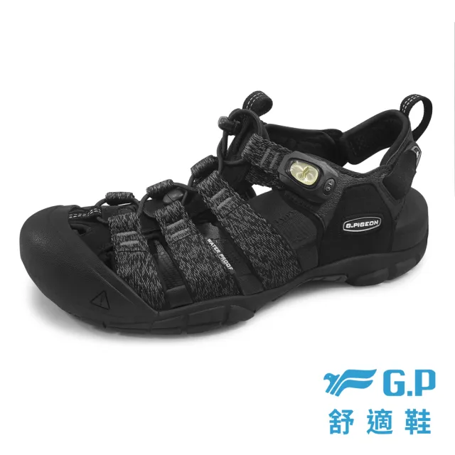 【G.P】男款磁扣兩用護趾涼鞋G6398M(SIZE:39-44 共三色)