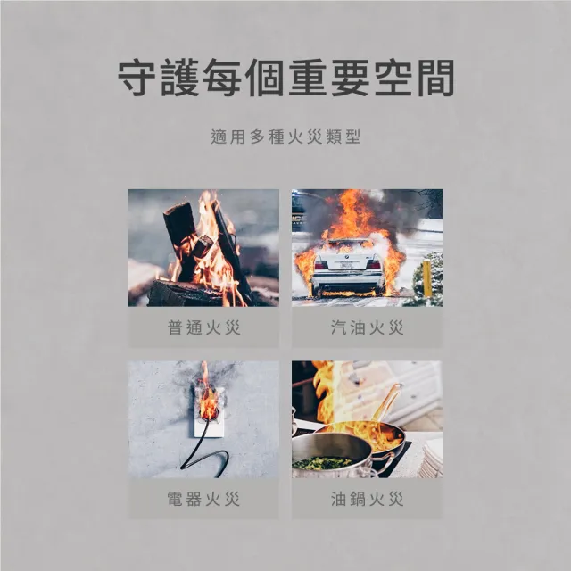 【防災專家】10型乾粉滅火器 附掛勾 國家認證(滅火器 探測器 住警器 偵煙 偵測 火災警報器)