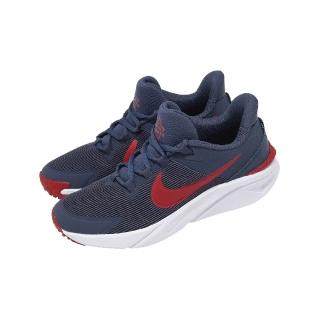 【NIKE 耐吉】慢跑鞋 Star Runner 4 NN GS 大童 女鞋 藍 紅 運動鞋 DX7615-406