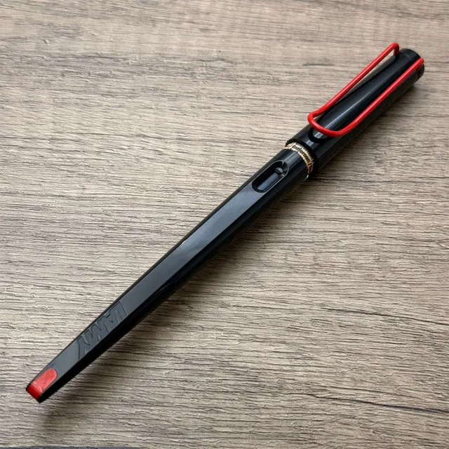 【LAMY】JOY喜悅系列 鋼筆 黑桿紅夾