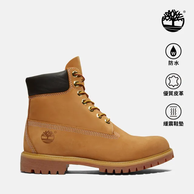 【Timberland】男款小麥色Timberland☆ Premium經典防水6吋黃靴(10061713)