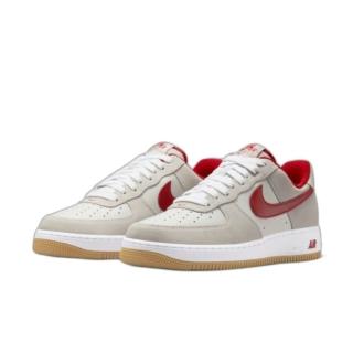 【NIKE 耐吉】Nike Air Force 1 Low 07 LV8 Varsity Red 米紅 AF1 運動鞋 男鞋 IB6388-101