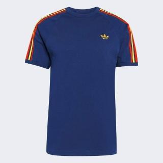 【adidas 愛迪達】3s Tee 男 T恤 運動上衣 休閒短袖 藍 亞版(KC8642)