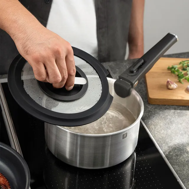 ZWILLING 德國雙人】UNLOCK可拆式不鏽鋼湯鍋5件組-湯鍋16+20cm/可拆