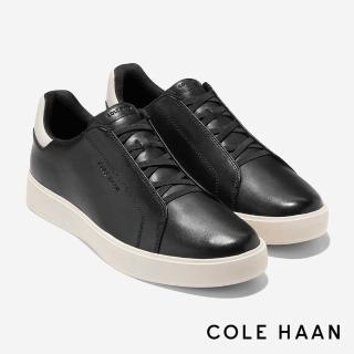 【Cole Haan】GRANDPRO LUXE SLIP-ON SNEAKERS 休閒鞋 男款寬楦 黑色(C40819)