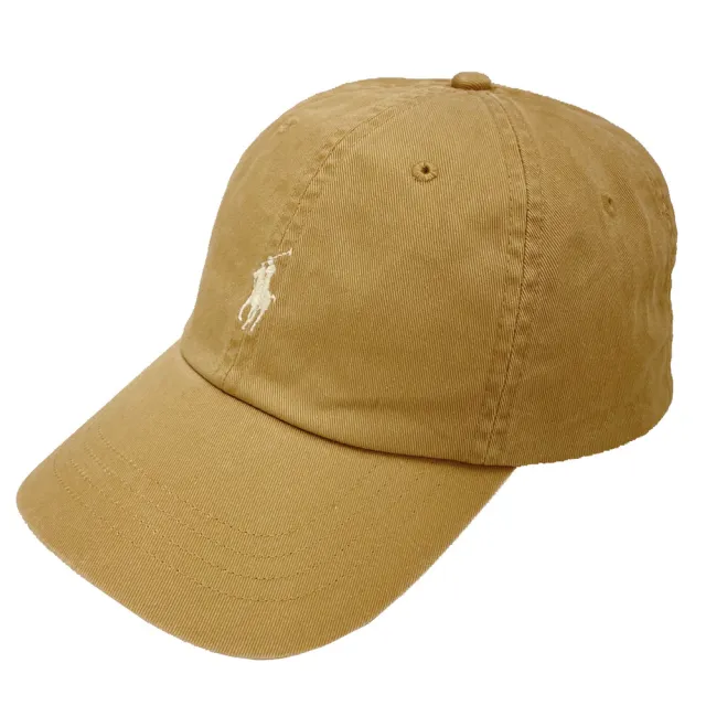 【RALPH LAUREN】POLO刺繡小馬LOGO鴨舌/棒球帽(多色選一)