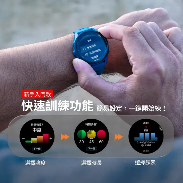 【GARMIN】Forerunner 70 GPS智慧跑錶