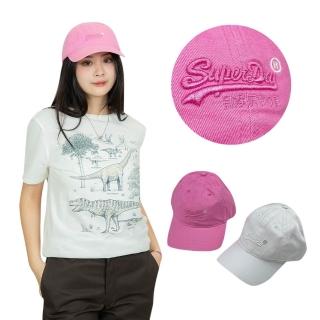【Superdry】極度乾燥 女帽 刺繡logo 兩色 復古 鴨舌帽 老帽 後扣 Superdry 帽子 @9903