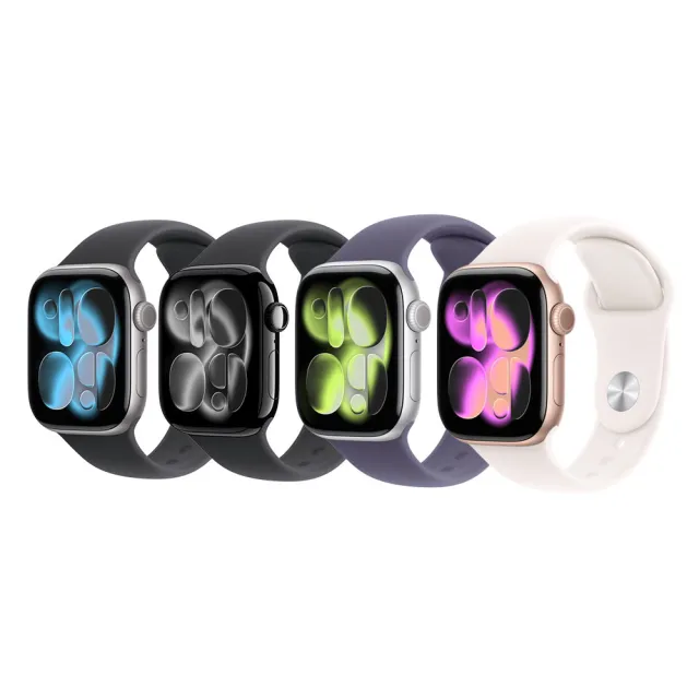 充電器支架組【Apple】Apple Watch S11 GPS 42mm(鋁金屬錶殼搭配運動型錶帶)