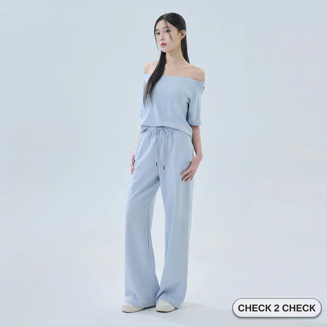 【Check2Check】HUE AIR 輕棉長褲