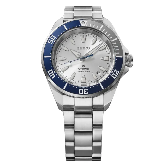 【SEIKO 精工】PROSPEX 145週年紀念 Seiko Blue 機械潛水腕錶 父親節 禮物 推薦(HBB001K1 / 4R35-06K0B)