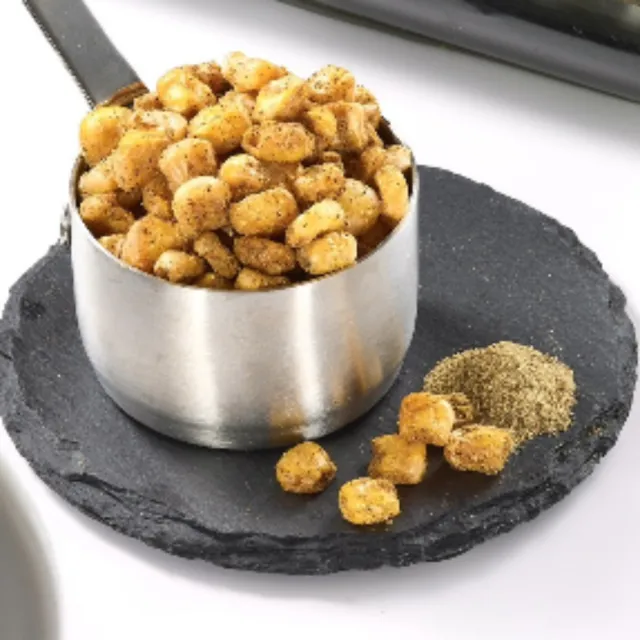 【炳叔】不用啃烤玉米粒口味任選2盒(原味/黑胡椒/經典蒜味;25g*8包)