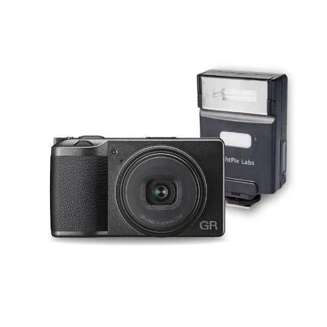 【RICOH】GRIIIx +Q20III離機閃光燈組+PENTAX 17 底片相機(公司貨)