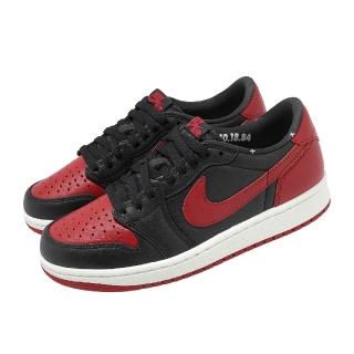 【NIKE 耐吉】休閒鞋 Air Jordan 1 Retro Low OG 男鞋 禁穿 紅 黑 IW6276-001