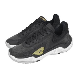 【UNDER ARMOUR】籃球鞋 Spawn 7 男鞋 黑 緩震 運動鞋 UA 3028461002