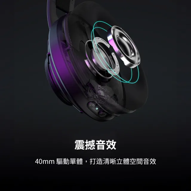 【Turtle Beach】Atlas™ Air 無線開放式電競耳機(極致舒適 完全沉浸)