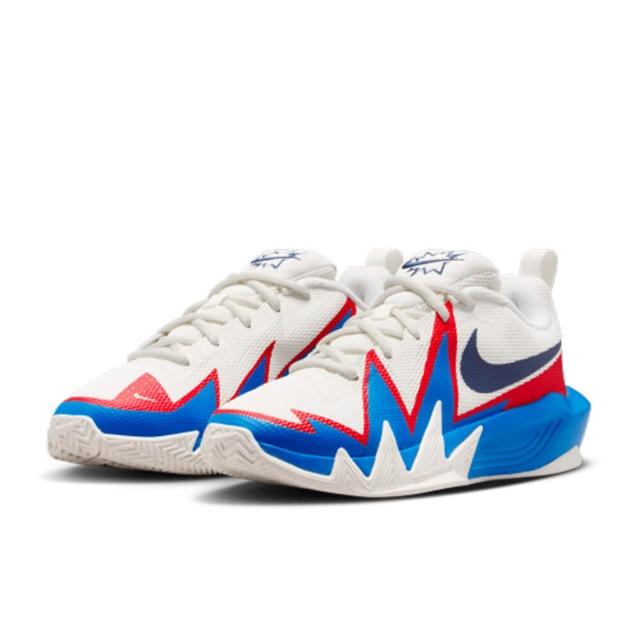 【NIKE 耐吉】S.T. Dynamite 白藍紅 GS 籃球鞋 透氣網眼 運動鞋 大童鞋 IH2308-105
