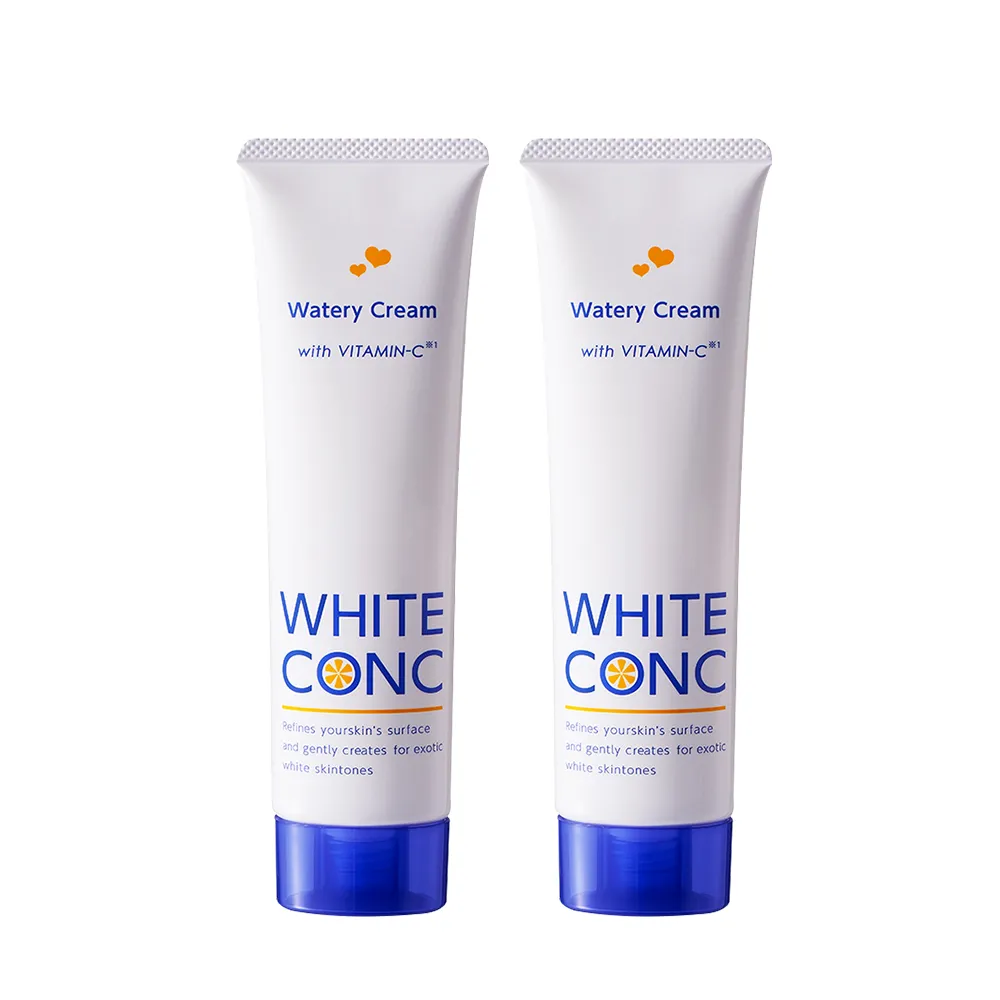 【WHITE CONC】美白保濕身體水凝乳90gx2(身體美白補水二入組)