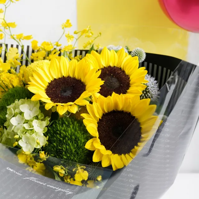 【CNFlower 西恩】畢業季 晴空閃耀 花束(鮮花/驚喜/祝福)