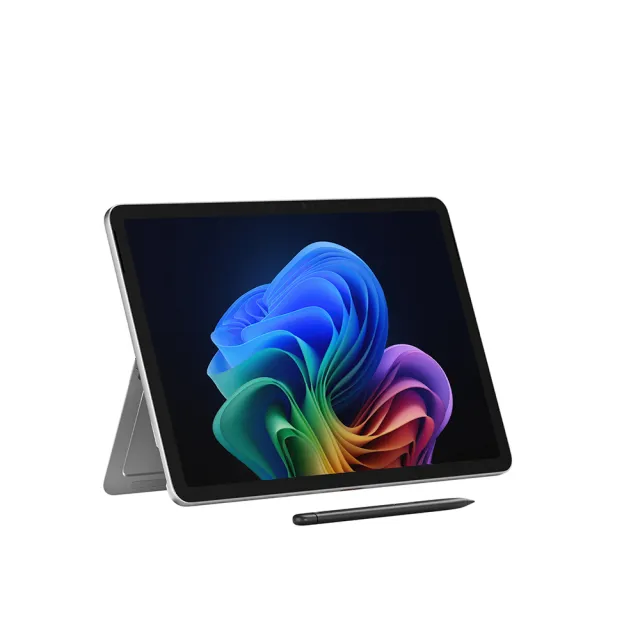 【Microsoft 微軟】鍵盤蓋+筆+2024組★Surface Pro 12吋 輕薄觸控 AI筆電-白金(X Plus/16G/512G/W11)