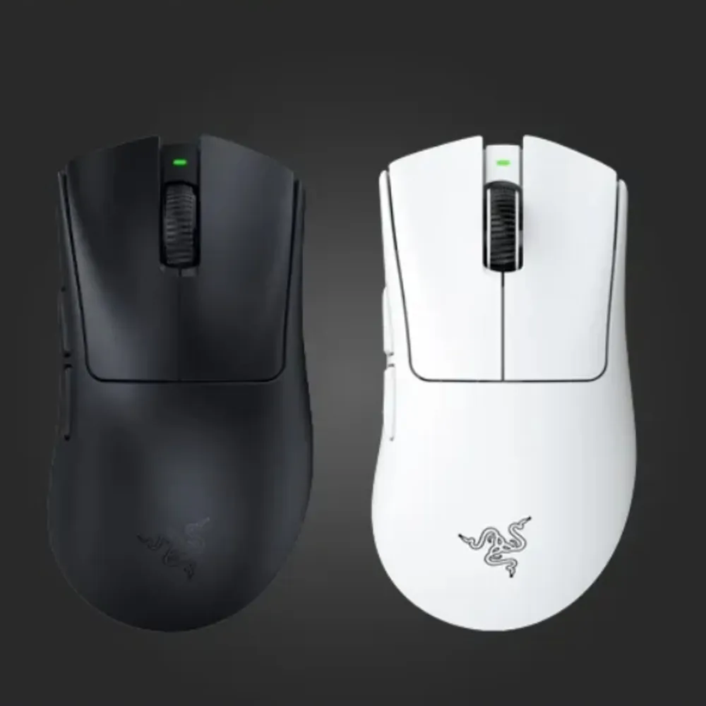 【Razer 雷蛇】DeathAdder 煉獄奎蛇 V4 Pro 超輕量無線電競滑鼠(黑/白)
