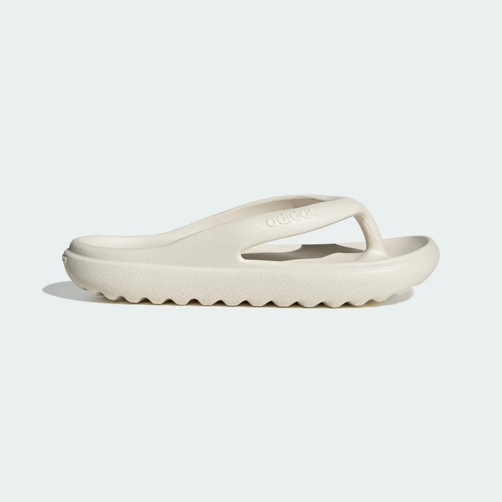 【adidas 愛迪達】Adilette Lumia Flip Flop 男女 拖鞋 米白 海邊 夾拖(HP6945)