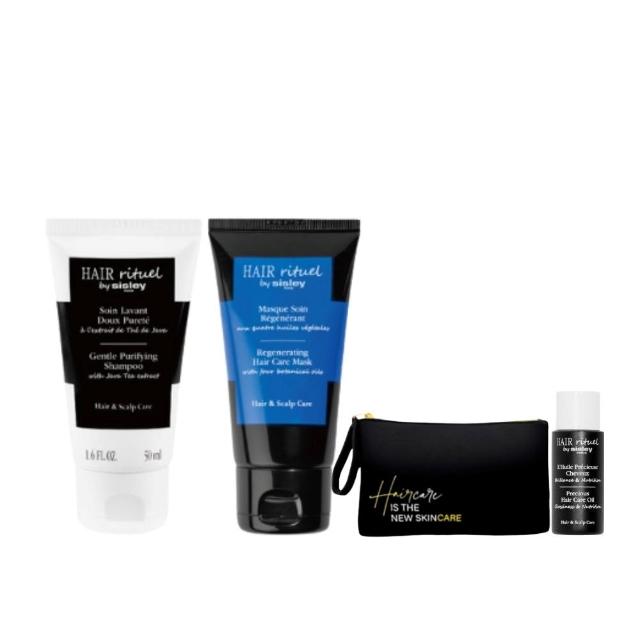 【Sisley 希思黎】官方直營 Hair Rituel 賦活重升髮肌洗護旅行組(任選洗髮精50ml+健康髮膜50ml)