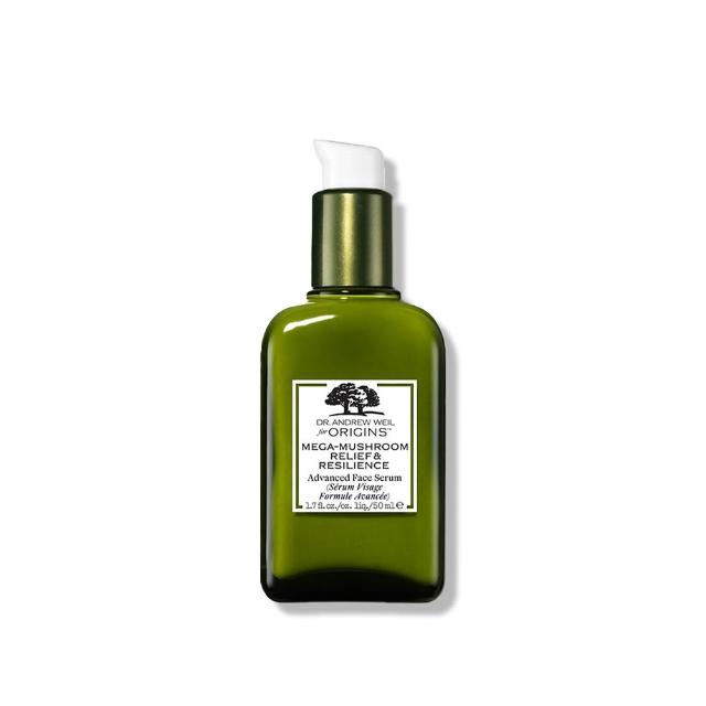 【ORIGINS 品木宣言】靈芝素顏精華組(青春無敵靈芝光潤精華液50ml)