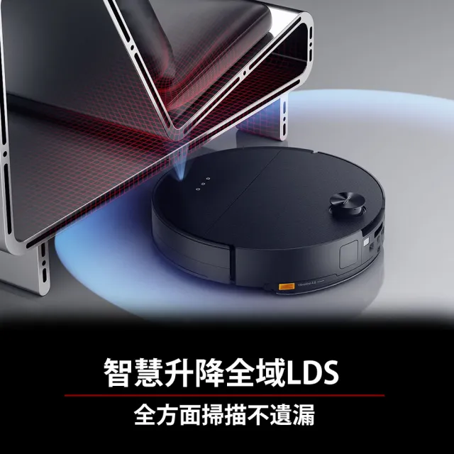 【Roborock 石頭科技】新品上市G30潛行俠 全能升降極淨王者-清潔組(升降LDS/超薄7.98/恆濕拖地/22000Pa)