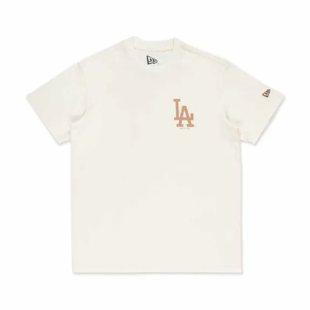 【NEW ERA】NEW ERA D593 短袖Tee ESSENTIAL FW25 洛杉磯道奇 白 男 女 (NE14701219)