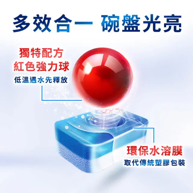 【finish 亮碟】全效合一洗碗塊100顆(洗碗錠/洗碗球/洗碗機錠)