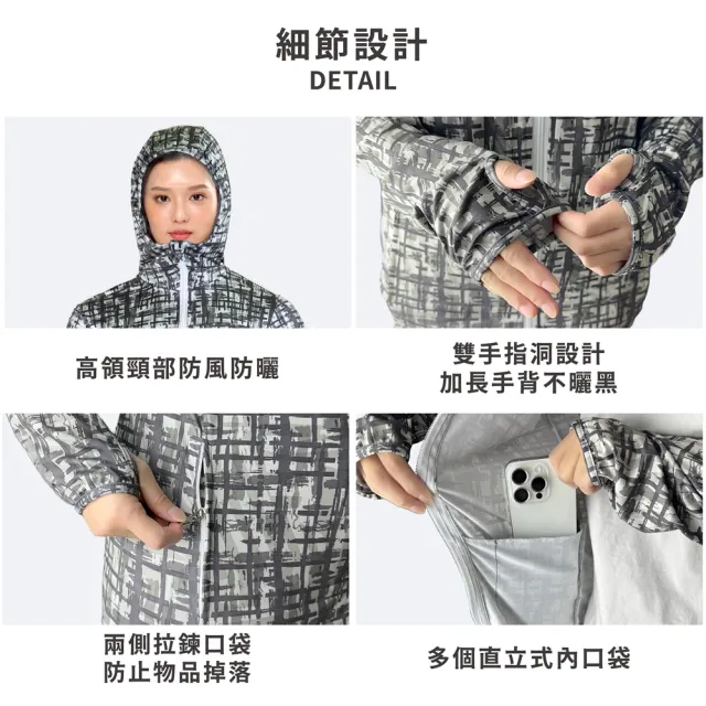 【MI MI LEO】2件組-台灣製極致防護收納防曬外套(防風 高係數防曬 專業檢驗 四季款)