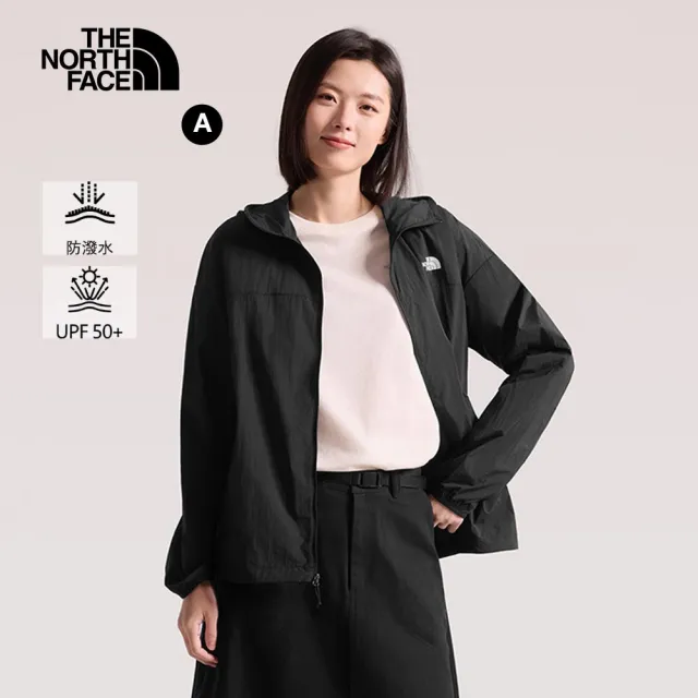 【The North Face】女款DWR防潑水連帽外套 (多色可選)
