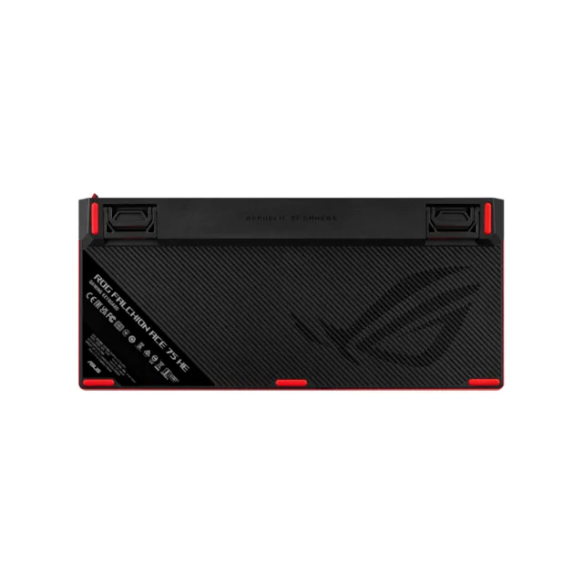 【ASUS 華碩】ROG Falchion Ace 75 HE 有線電競鍵盤 - 紅色(ROG HFX V2 磁性軸)