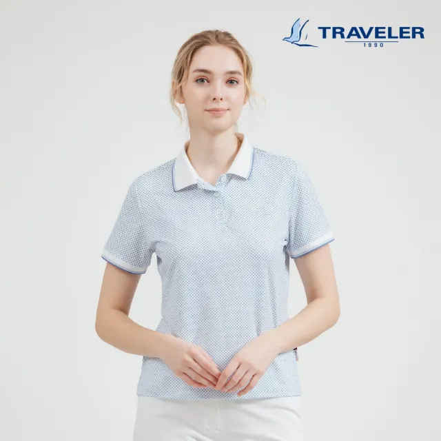 【TRAVELER 旅行者】女多款消臭/吸排/抗UV/POLO短袖上衣｜251TR827.40.43.45