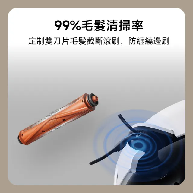【小米】官方旗艦館 Xiaomi 掃拖機器人 5(超薄88mm/升降dToF/20000Pa吸力/80度熱水洗/伸縮機械臂)
