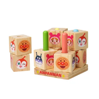【ANPANMAN 麵包超人】麵包超人 NEW 轉轉配對積木方塊(1歲6個月以上-)
