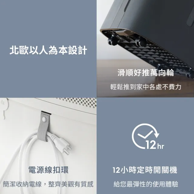 【Electrolux 伊萊克斯】16L極適家居700 WIFI清淨除濕機(ED1671DC曜岩灰)
