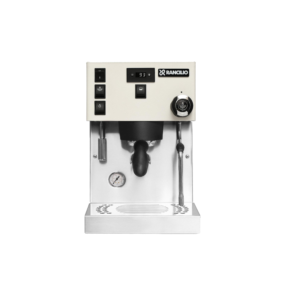 【Rancilio】雙鍋爐單孔家用半自動咖啡機(義式咖啡機-時尚白)