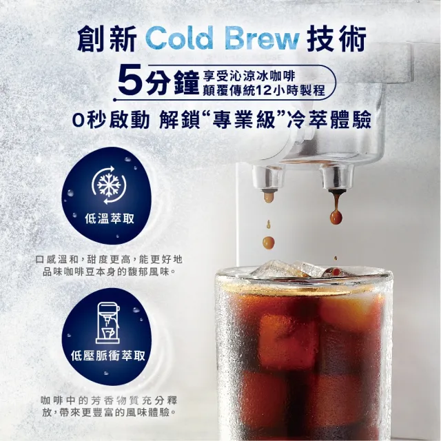 【Delonghi 迪朗奇】官方直營 半自動義式咖啡機EC890.M(冰鋒銀 2025新機)