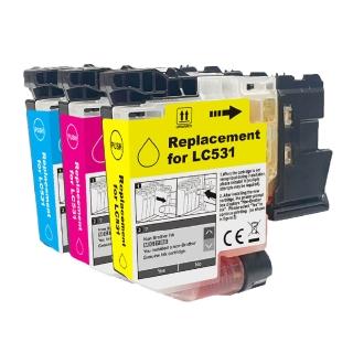 TC BROTHER LC531 LC-531 彩色任選 副廠墨水 LC531墨水(適用 BROTHER DCP-J1310DW DCP-J1360DW)